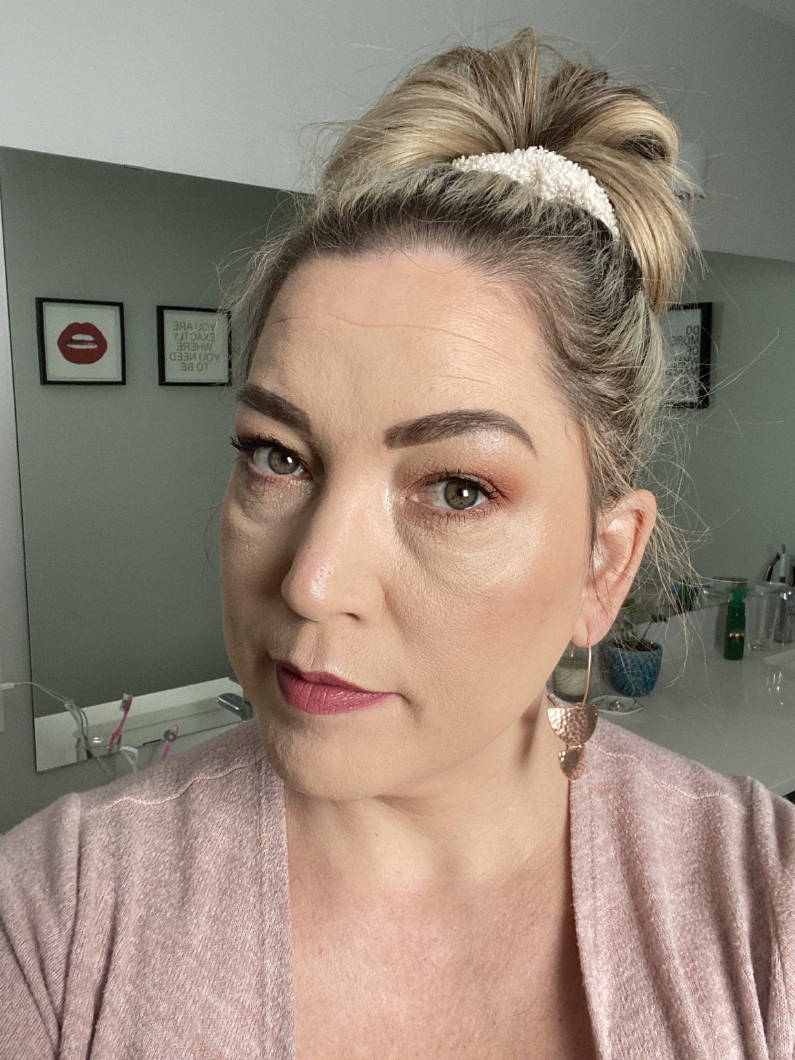 Elegant special occasion glam makeup